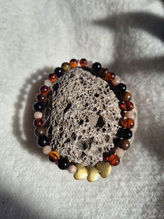 Bransoletka z kamieni naturalnych