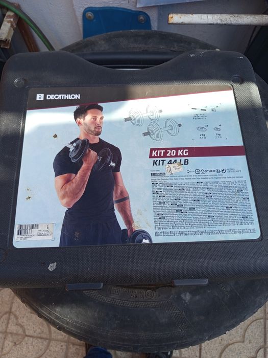 Alteres e pesos novos bom estado