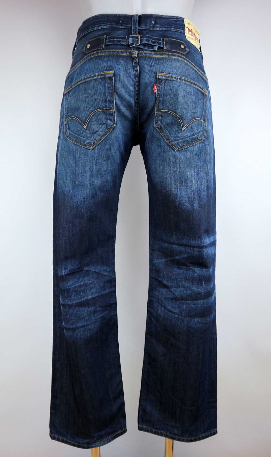 Levis 503 spodnie jeansy W30 L32 pas 2 x 41 cm