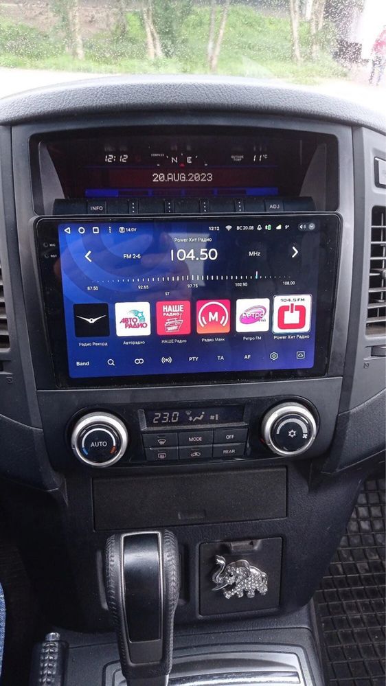 Магнитола Mitsubishi Pajero 4 під Rockford Автомагнитола Android