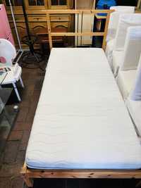 Łóżko 90x200 kompletne z materacem