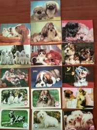 Календарики "Породы собак" для коллекции