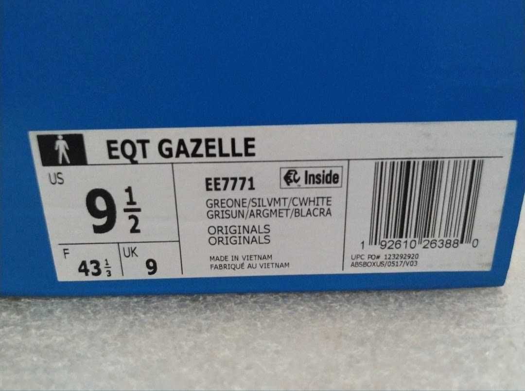 ДЕШЕВО! Кроссовки Adidas Equipment Gazelle EQT EE7771 Оригинал