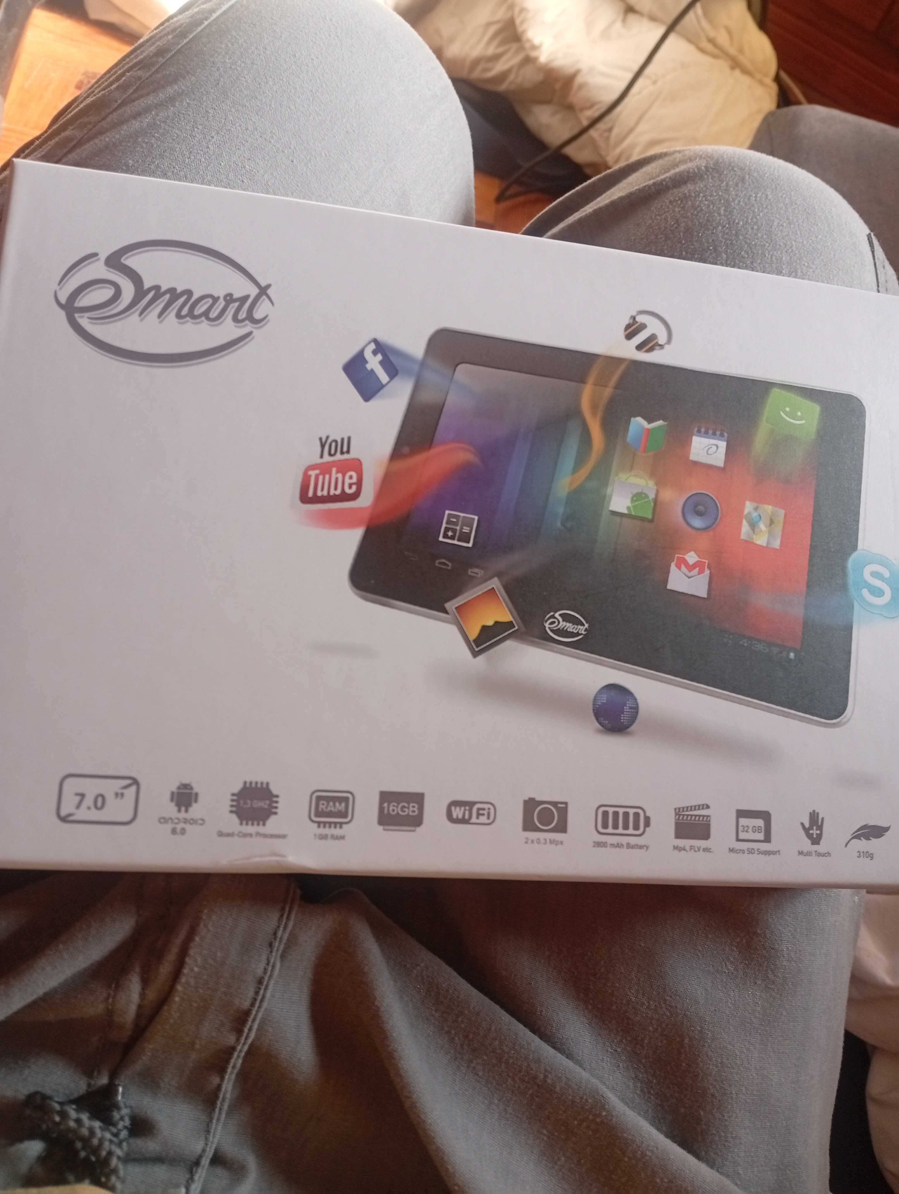Vendo bicicleta de ginástica mais tablet em caixa 75 euros