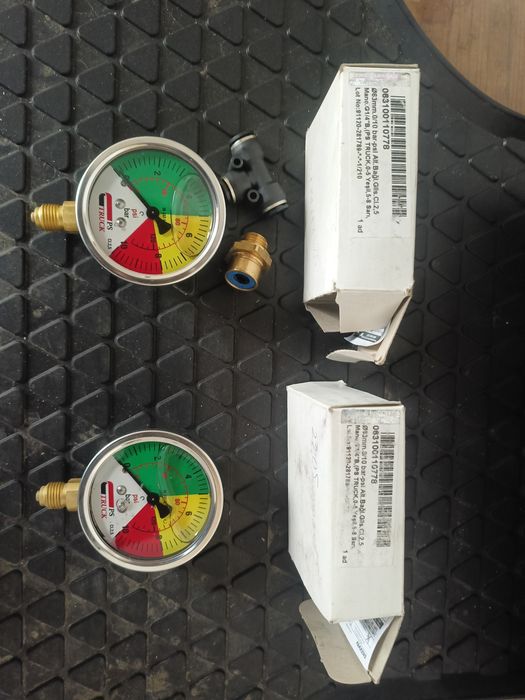 Манометр гліцериновий на 10 бар