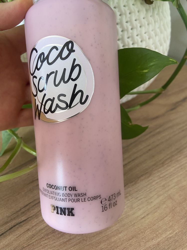 victoria secret coco scrub wash