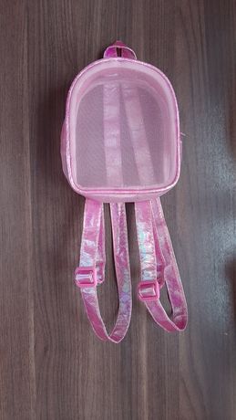 Mały lekki różowy plecak - bagaż małej Księżniczki