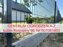 Ogrodzenia panelowe fi 4 i fi 5 mm PRODUCENT dobra cena siatka słupek