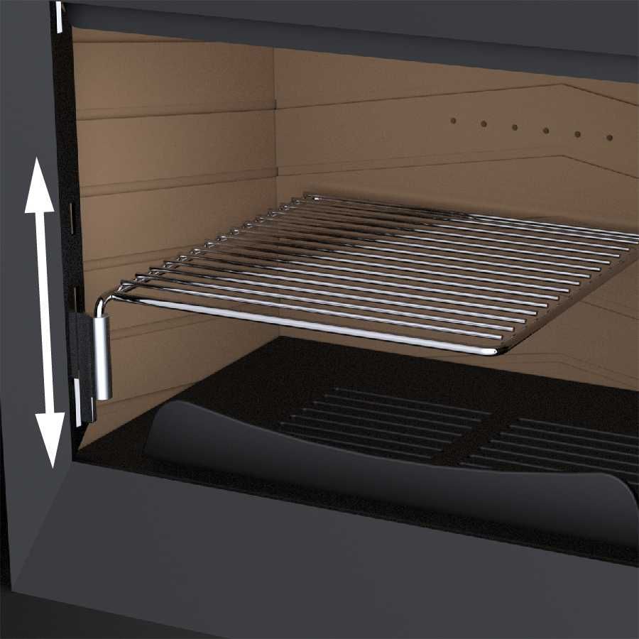 Salamandra Lenha 14Kw com Forno de Grande Dimensão