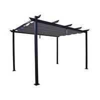 Pawilon ogrodowy pergola Omega 4x2.85 m antracytowy Nateria