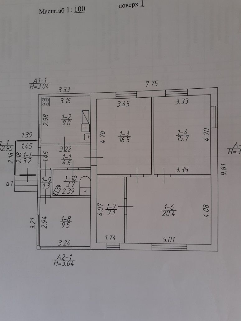 Продам дом Лесковица\ верх\  91 м2