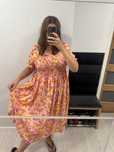 Sukienka w kwiaty kwiatki Yours 50 plus size długa maksi