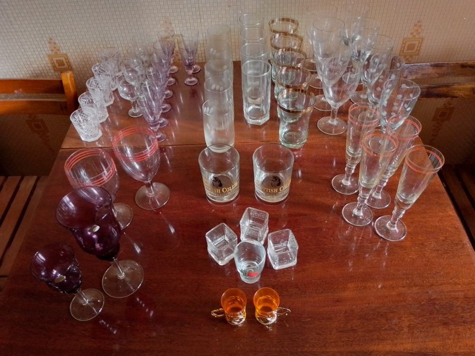 Фужеры, рюмки, бокалы, стаканы