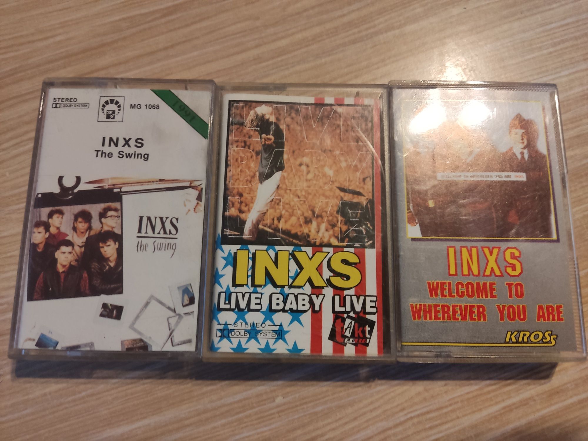 INXS zestaw kaset