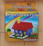 Pomysłowy konstruktor. Składanka : gwiazdki + Kredki gratis