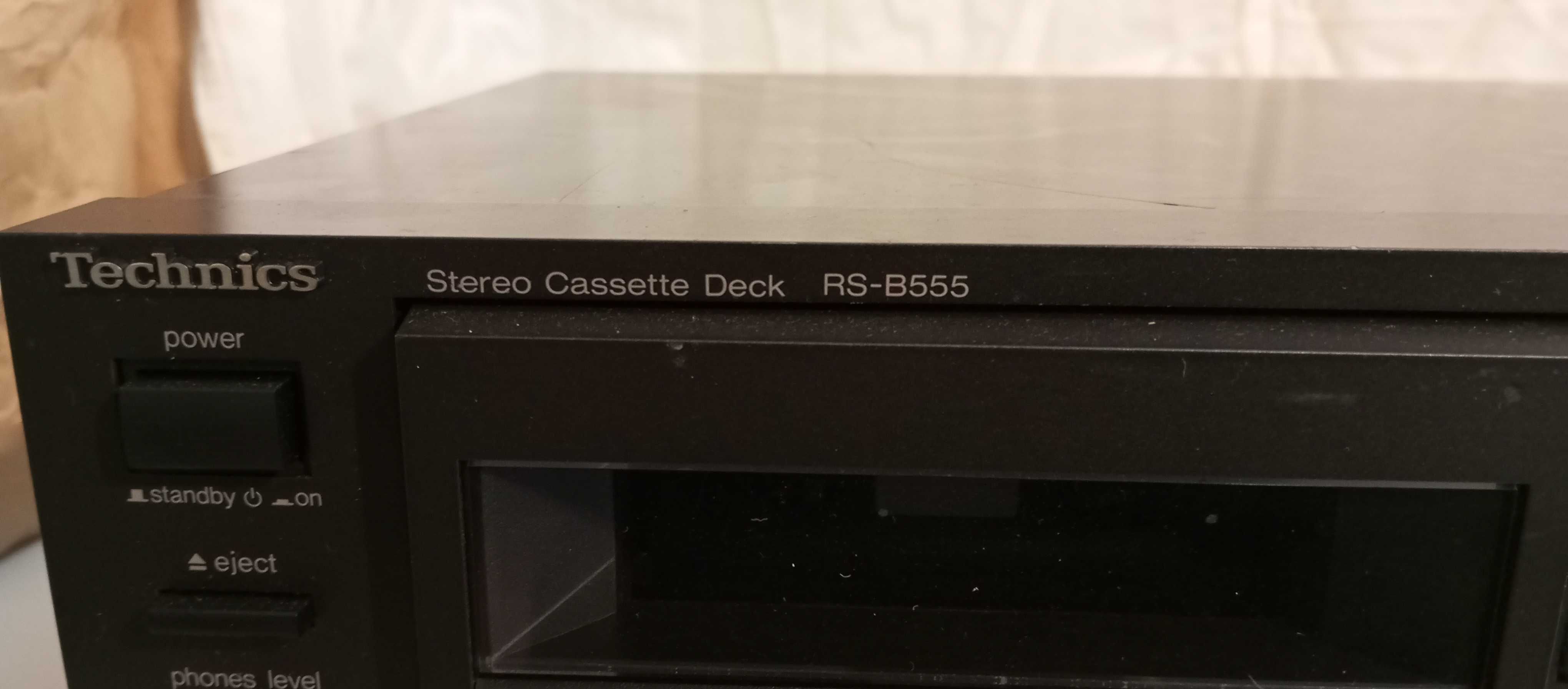 TECHNICS RS - B555  -  Stereo cassette deck