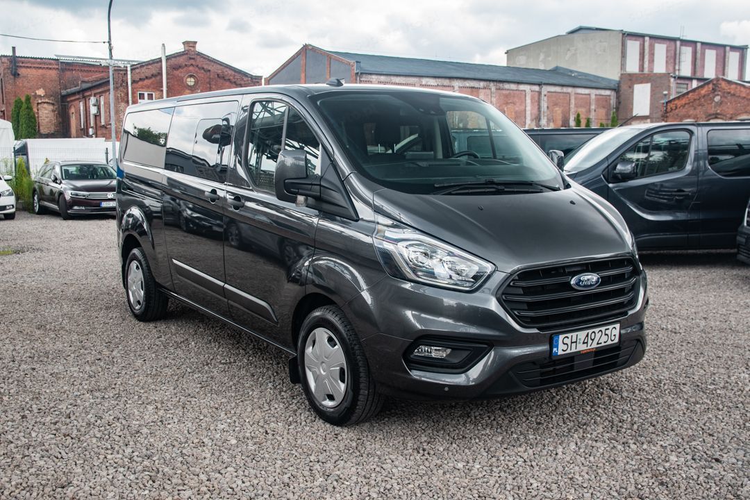 Ford Transit Custom 2.0 130KM !! Radio 8" !! Klima na Tył !! Automatyczne Światła !!