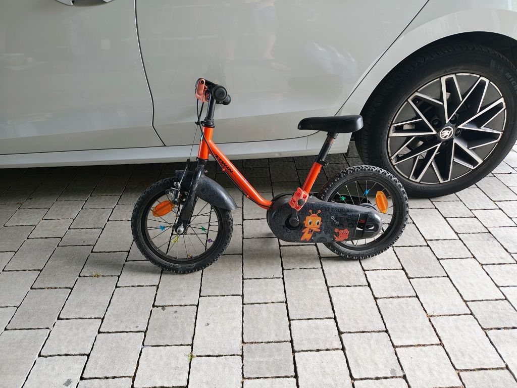Rowerek Btwin 12" idealny do nauki