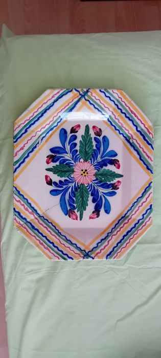 Travessa Artesanal de Faiança Antiga