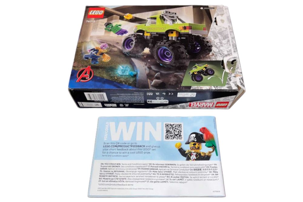 LEGO #76312 Marvel Camião do Hulk vs. Thanos