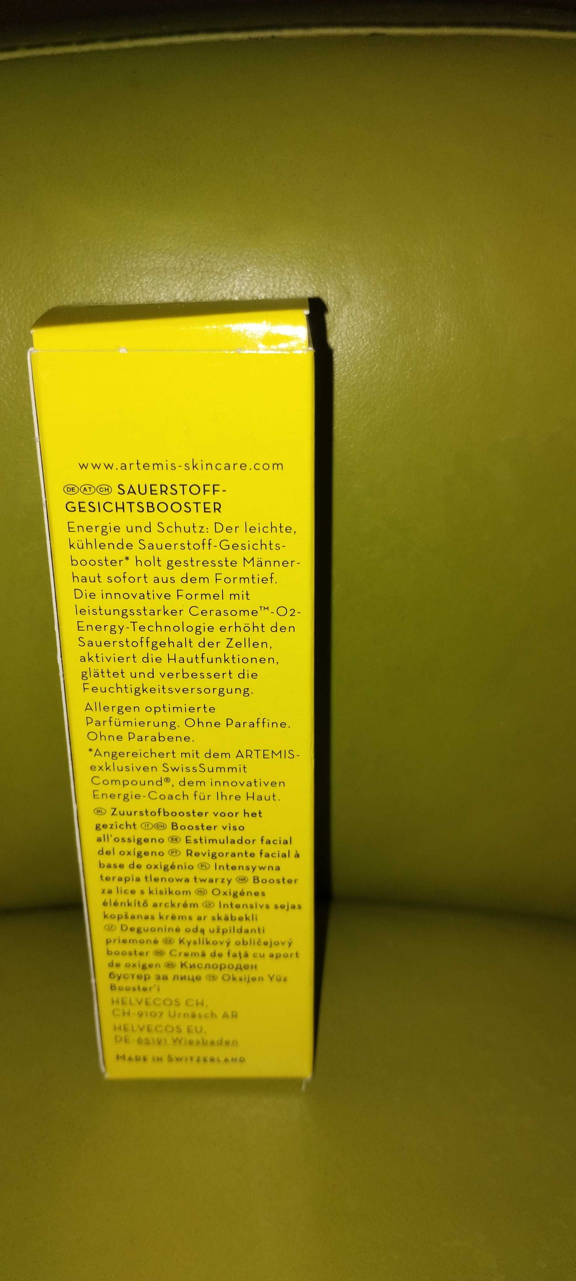 Artemis MEN O2 Booster Balsam tlenowy do skóry, 75 ml