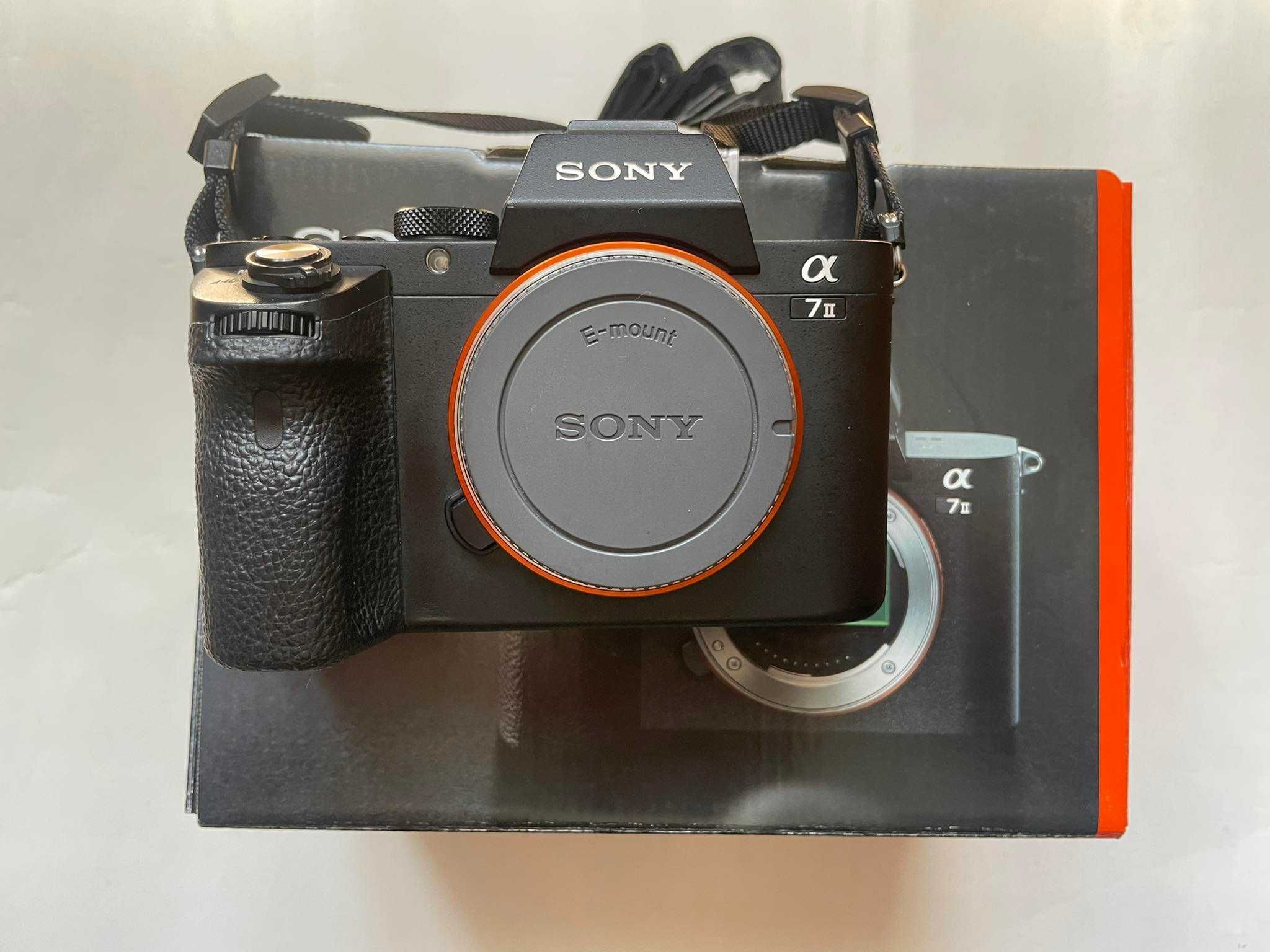 Sony A7 II 2 bezlusterkowiec pełna klatka dwie baterie