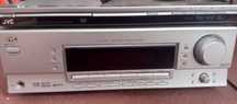 Amplituner JVC i odtwarzacz DVD CD JVC komplet sprawny z pilotami