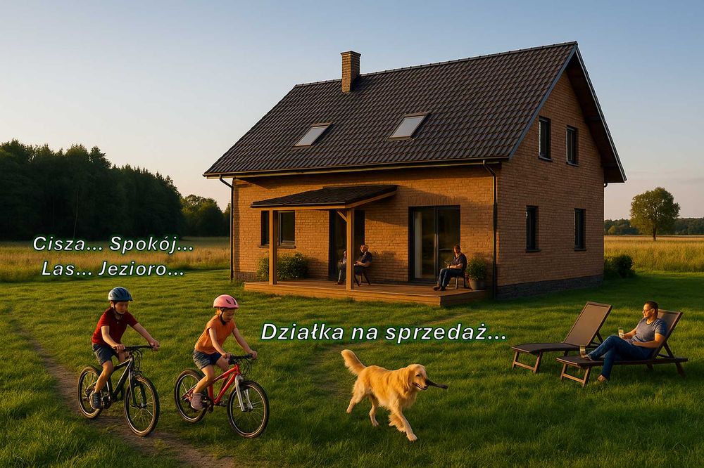 Twoje Własne "Zielone Wzgórze" - 900m od "Jeziora Lśniących Wód"