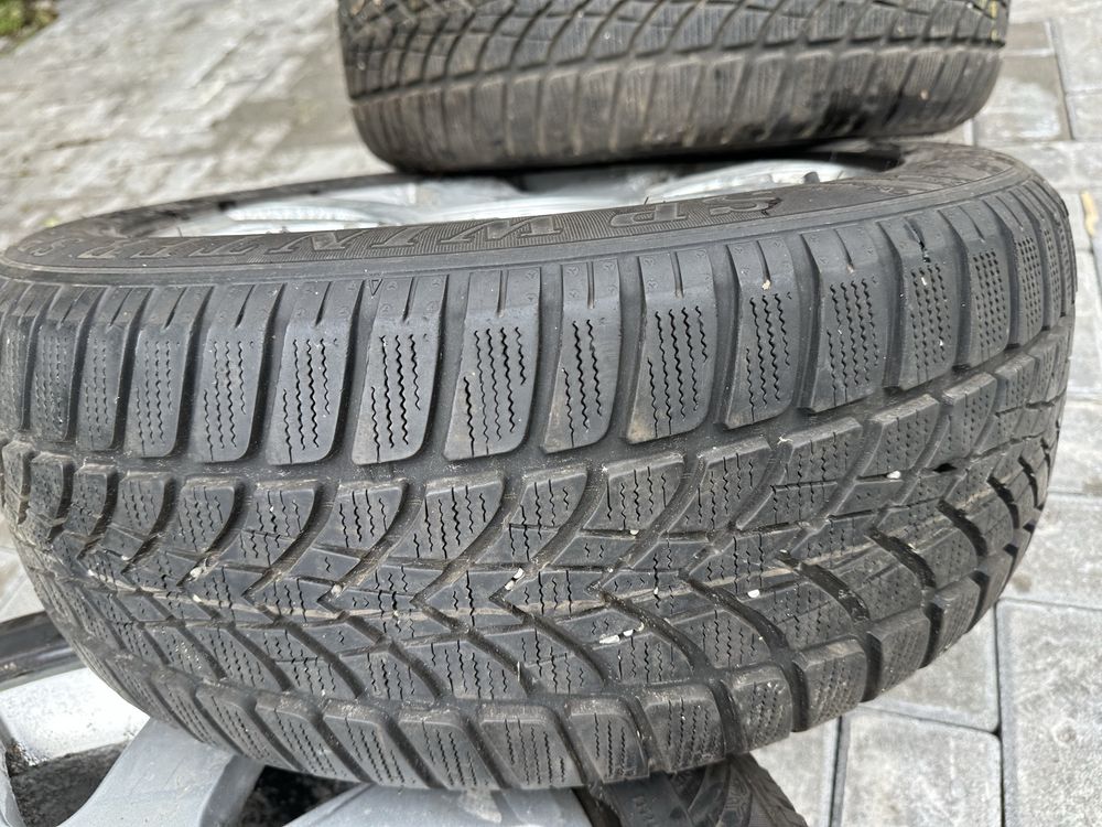 alufelgi 16 audi 5x112 205/55/16 tani zestaw na zime