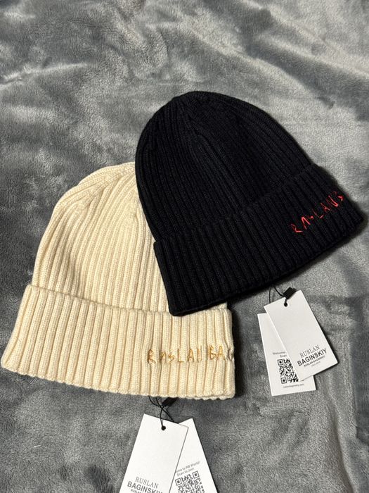 Шапка Ruslan Baginskiy Monogram-embroidered Руслан Багінський