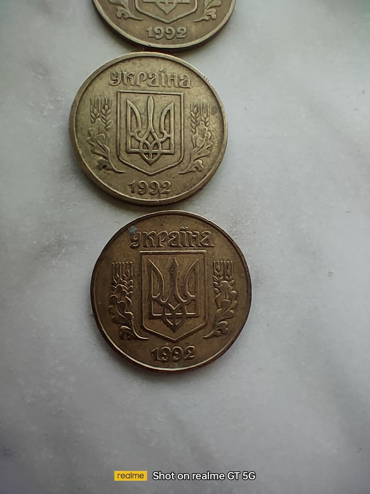 Продам монети 25 коп 1992 рікійок 1992 р.Україна.ійок 1992 рік.