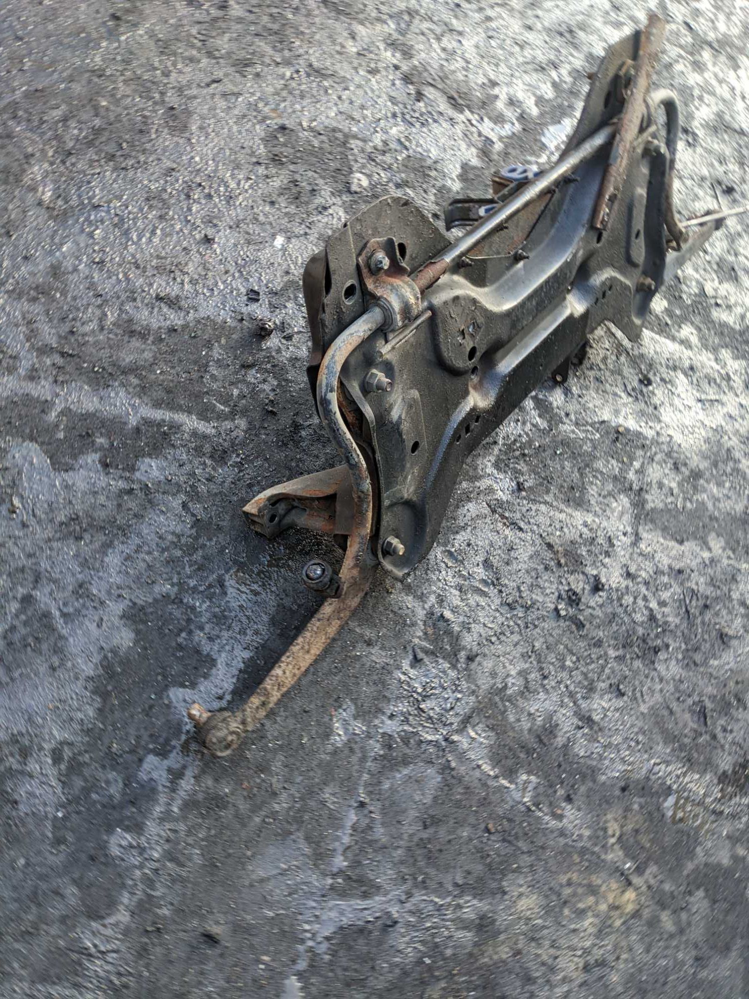 Peugeot 206 CC Sanki Wózek Belka Kołyska Przód Przednie