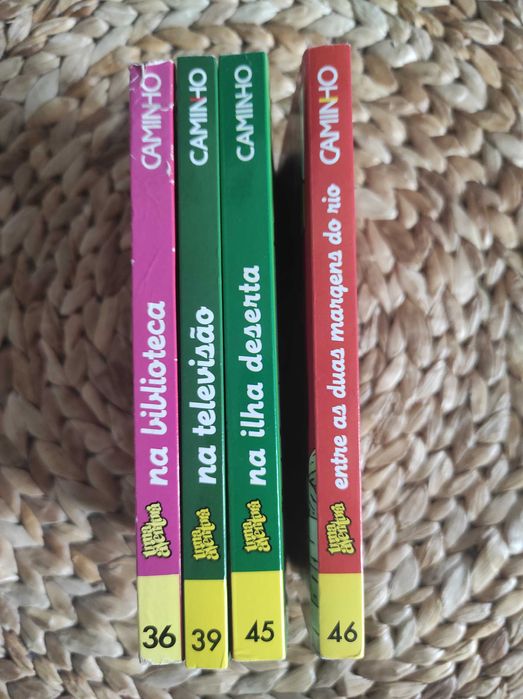 Pack de 4 Livros da colecção "Uma Aventura"