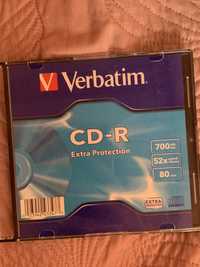 Verbatim CD-R 700 MB 52x Slim 1 шт Extra