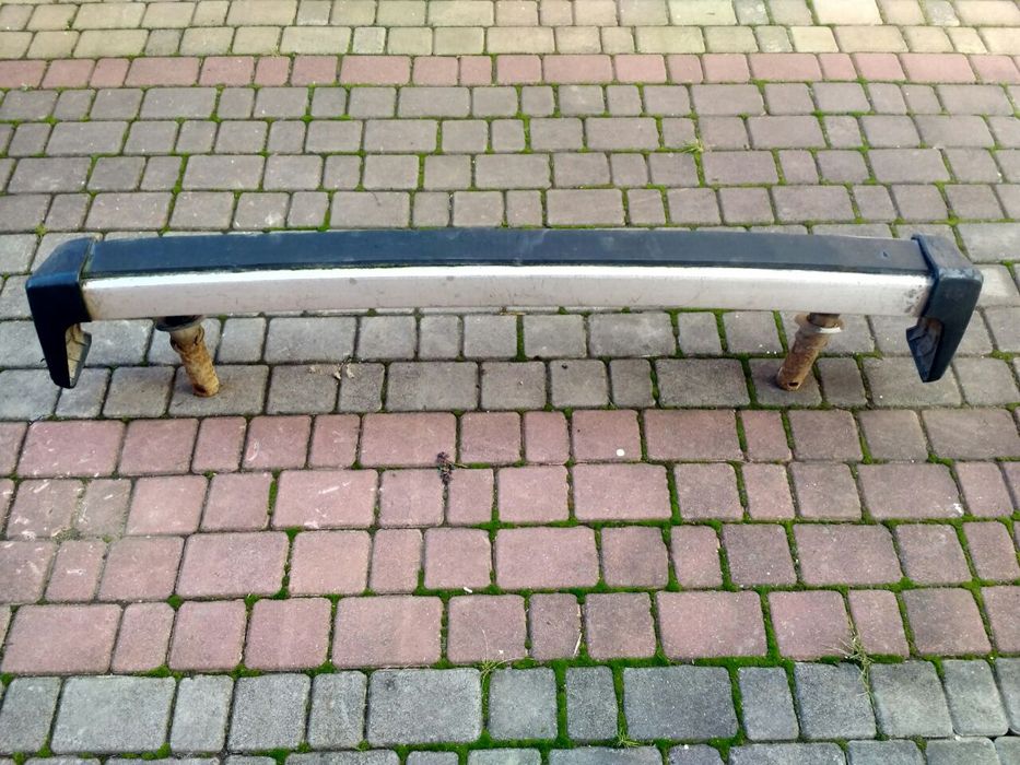 Задній бампер на ниву нива 2121 21213 21214 2131 у зборі з трубами б/у