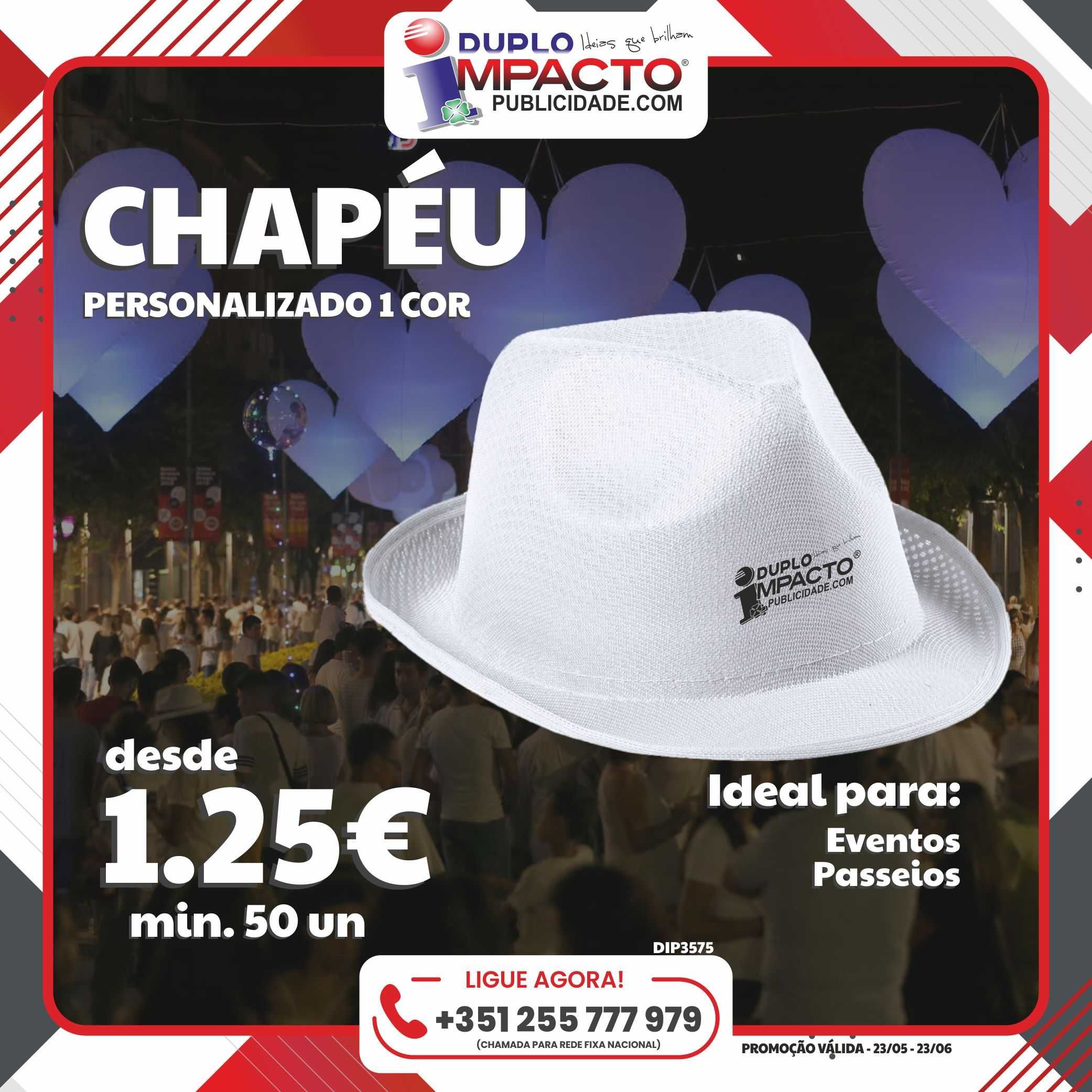 Chapéu para eventos (Noite Branca e Afins)