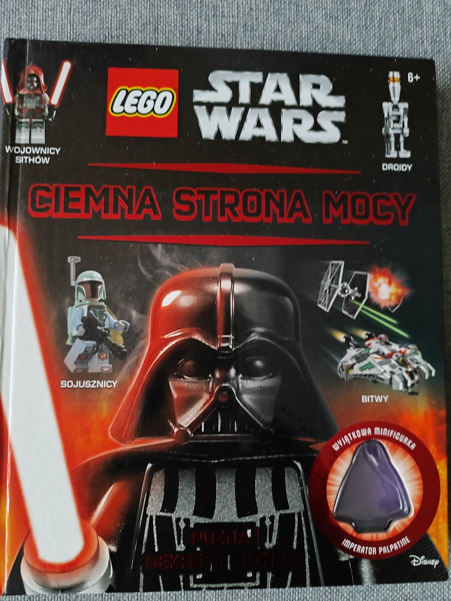 Książka LEGO STAR WARS Ciemna strona mocy