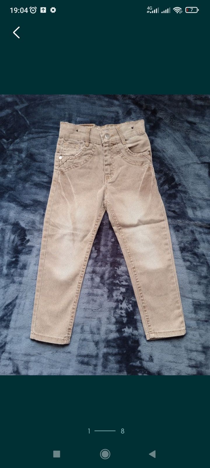 Штани брюки нарядні коттонові як нові для хлопчика 5-6 років та 7-8 ро