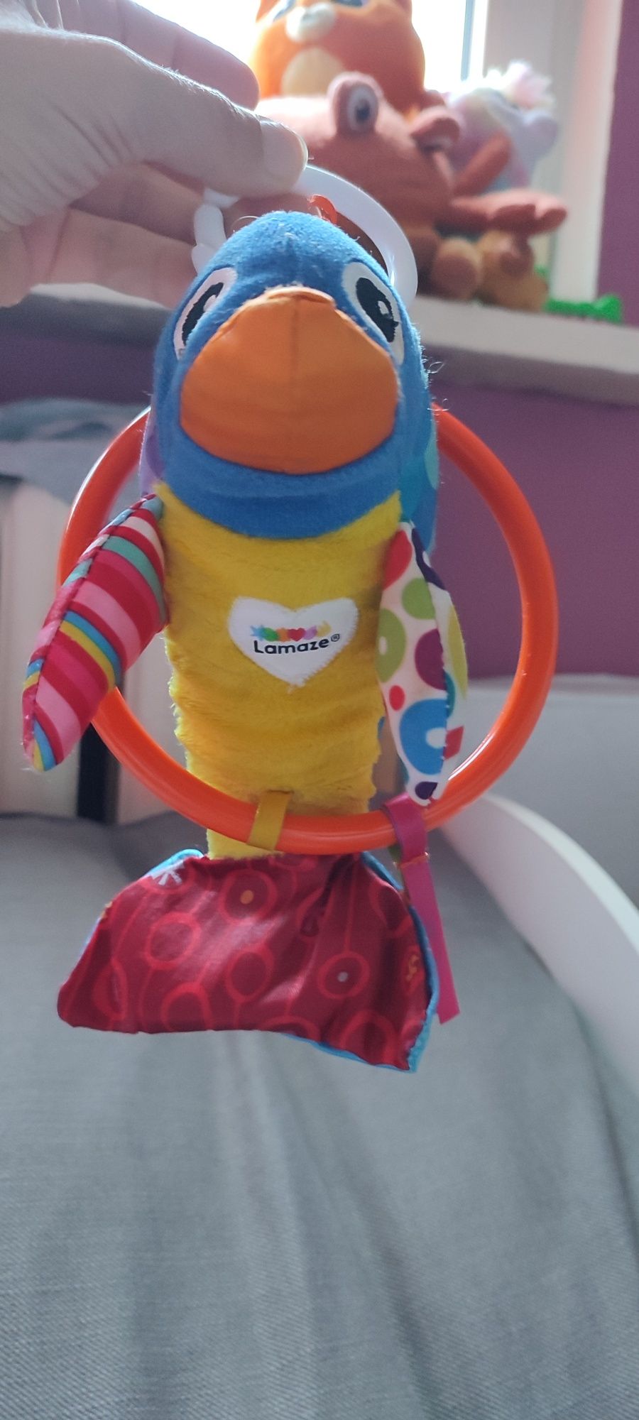 Tomy lamaze zabawka sensoryczna z zawieszką