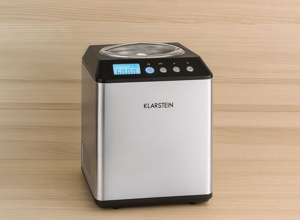 Maszyna do lodów Klarstein Vanilla Sky srebrna 2L - nowa, nieużywana