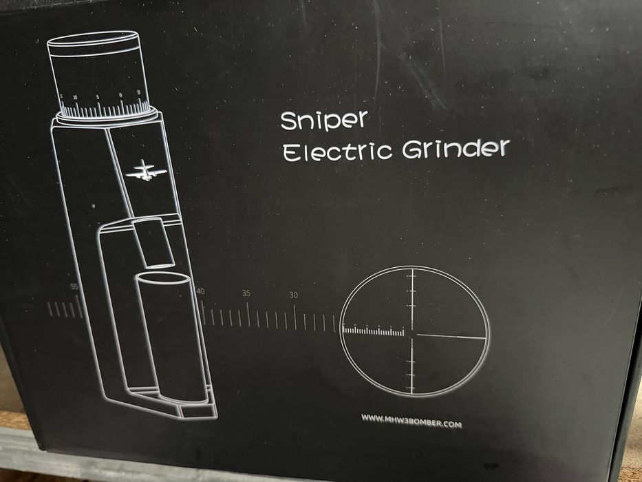 Кавомолка MHW-3BOMBER Sniper Electric Coffee Grinder електрична