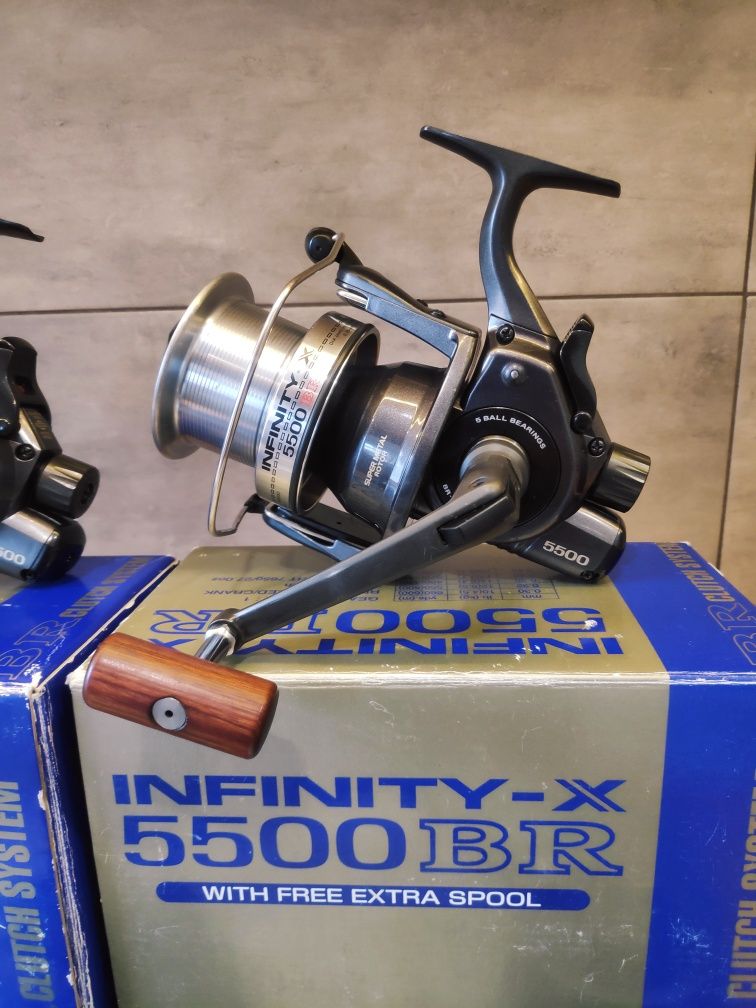 2szt _ Kolowrtek DAIWA INFINITY X _ 5500BR _ Made in Japan !!!