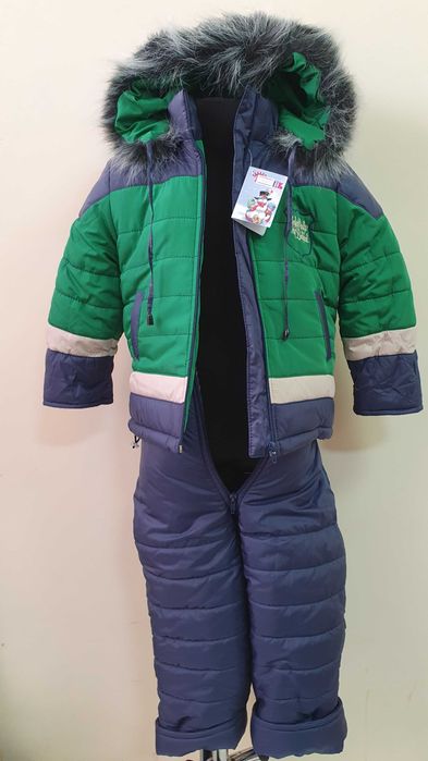 Комбінезон, комплект для хлопчика зимовий Denchik Джоні