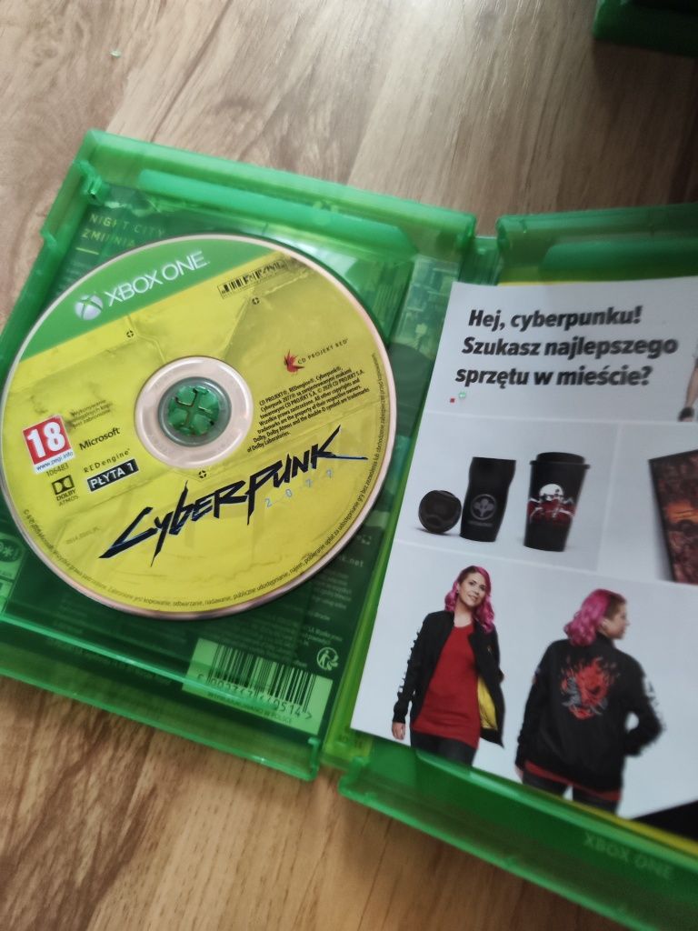 Cyberpunk 2077 Xbox one s x series Polska wersja
