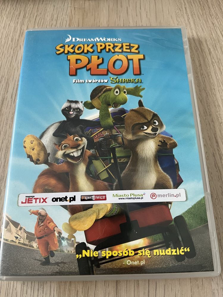 Film animowany „Skok przez płot” DVD