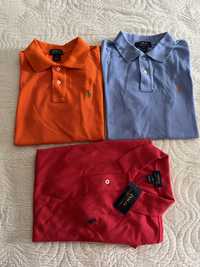 Ralph Lauren polos 10-12 anos