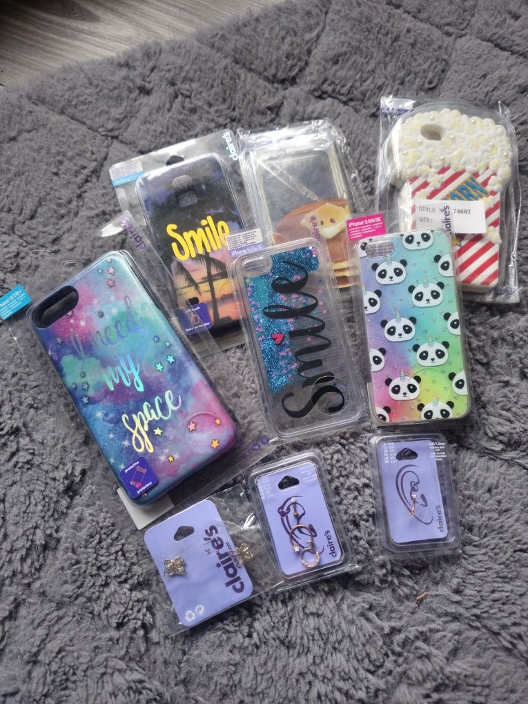 Etui case iPhone biżuteria claires