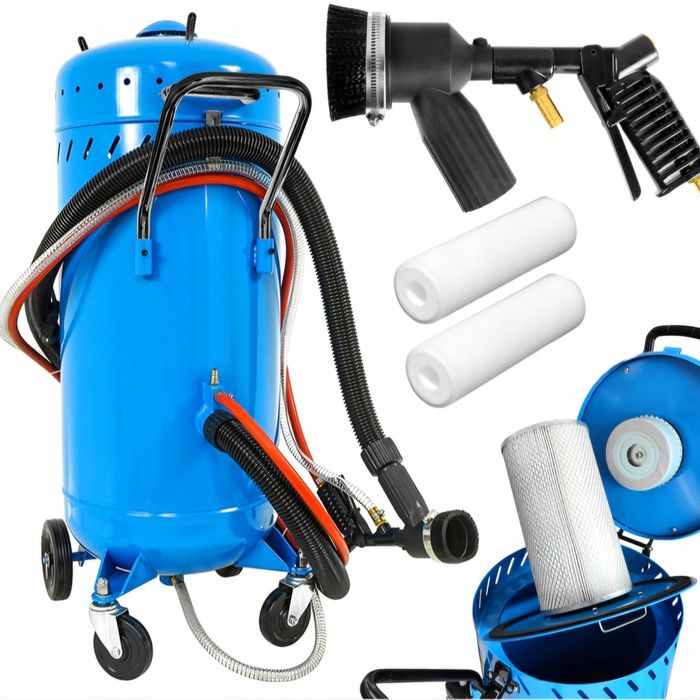 Piaskarka MOCNA  bez pyłowa z odzyskiem Bass-Polska gwarancja