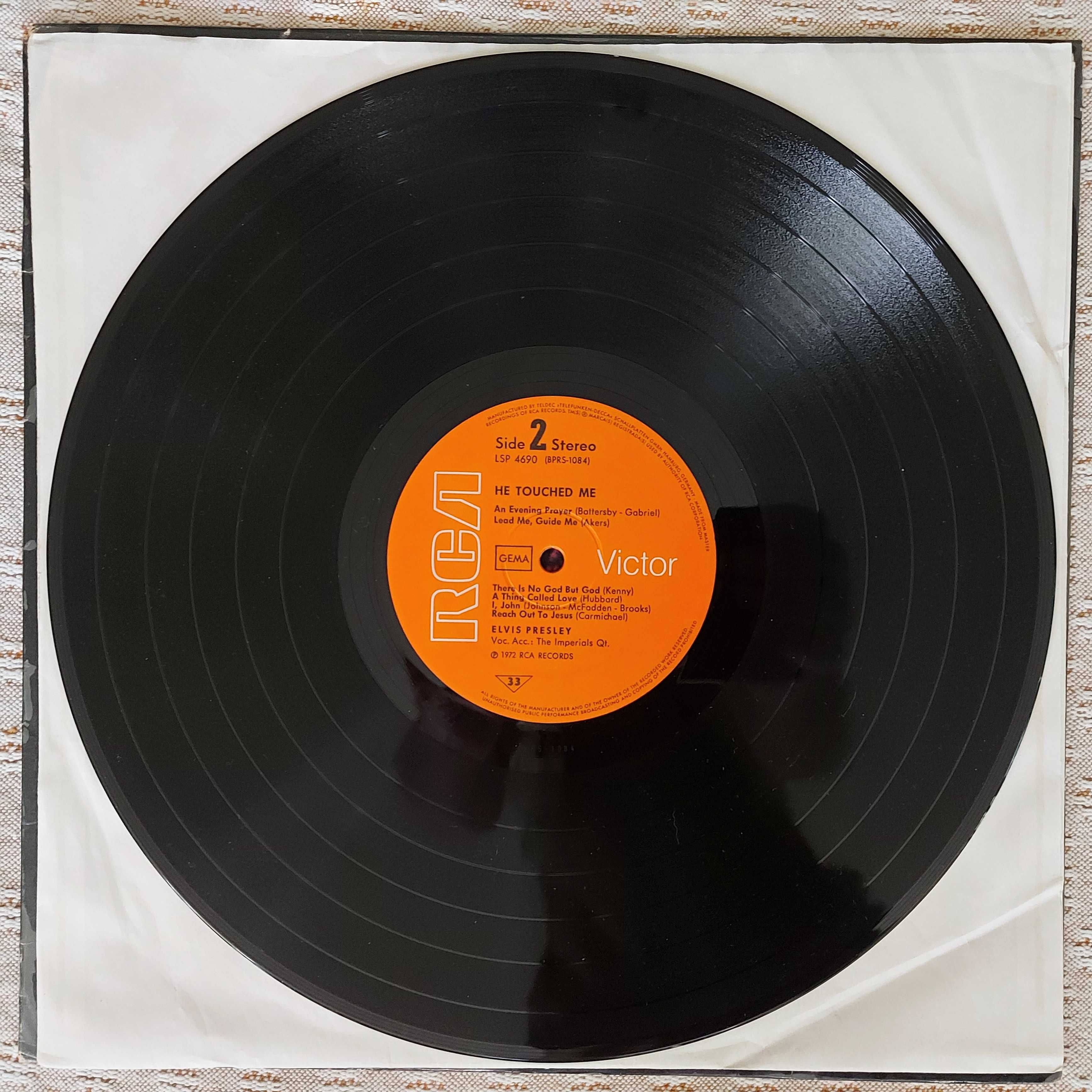 Elvis Presley He Touched Me  1972  Ger (EX+/EX-)