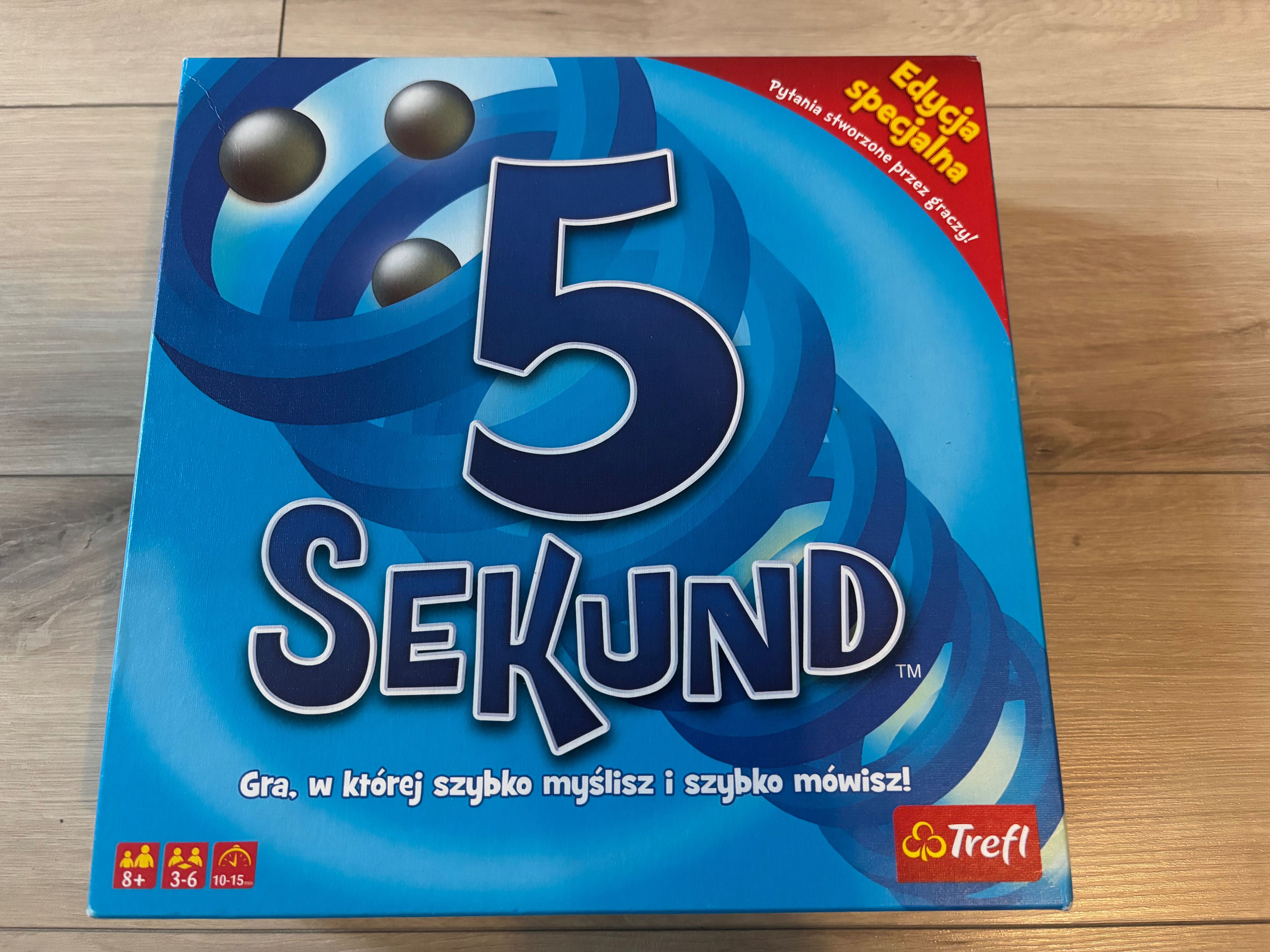 5 Sekund gra Trefl j.nowa raz użyta
